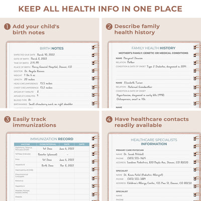 My Child's Health Record Keeper