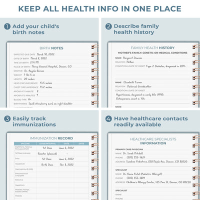 My Child's Health Record Keeper