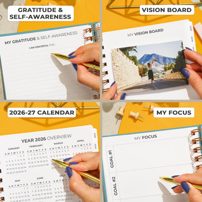 Dated Weekly Planner with Tabs (2026)