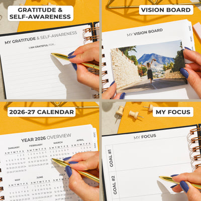 Dated Weekly Planner with Tabs (2026)