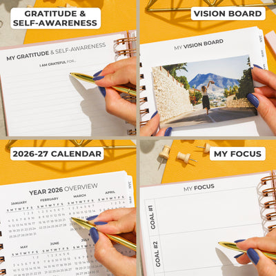Dated Weekly Planner with Tabs (2026)