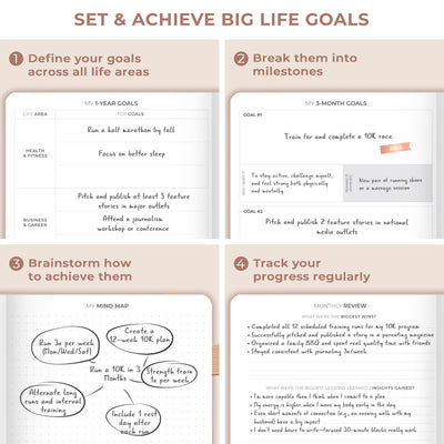 Clever Fox Dated Hourly Weekly Planner 2026