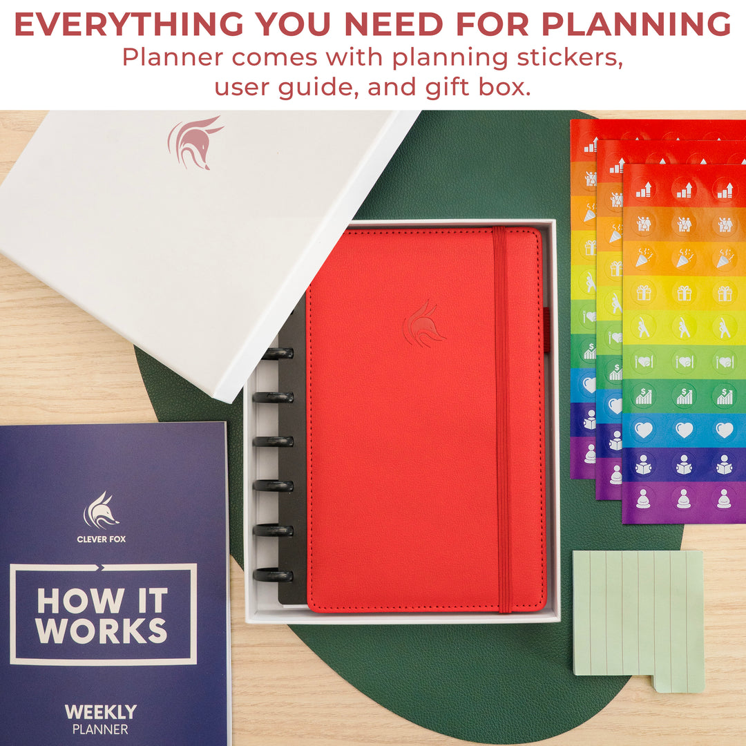 Disc-Bound Weekly Planner – Clever Fox®