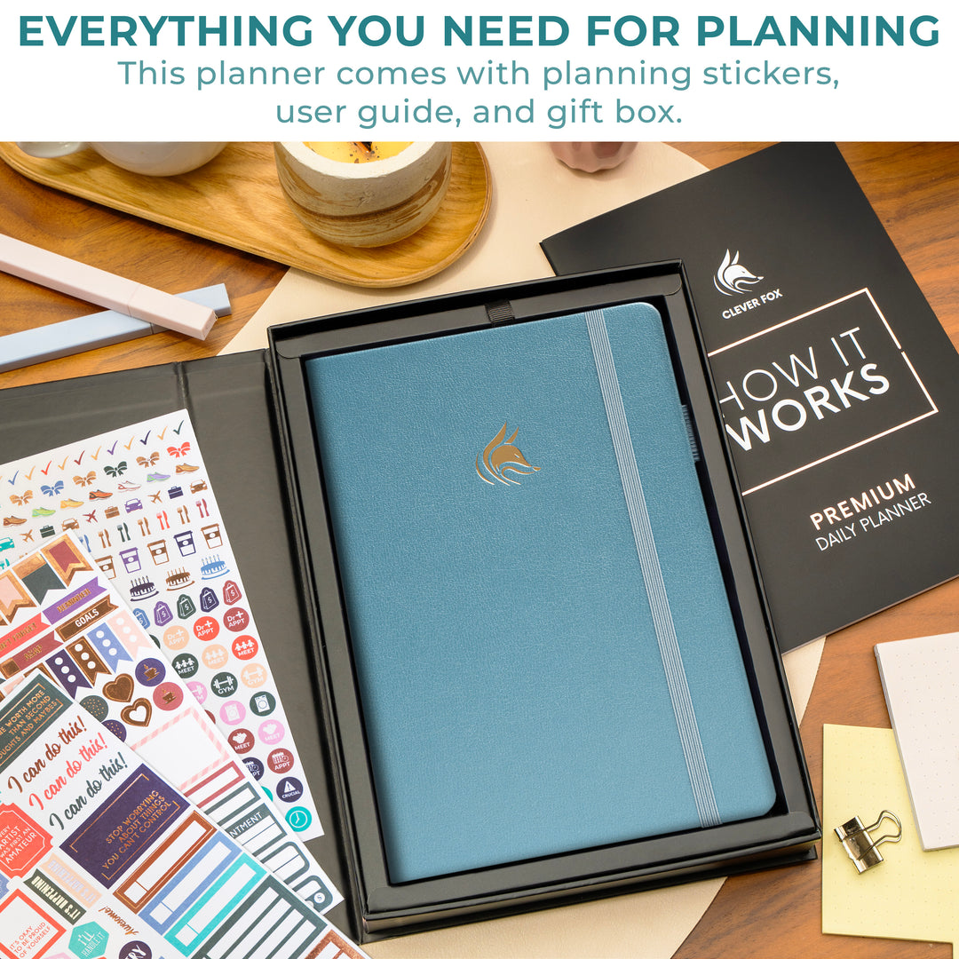 Undated Premium Edition Daily Planner - Take Smalls Steps Each Day