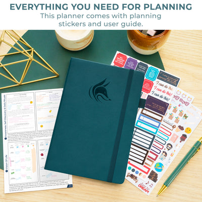 Clever Fox Dated Hourly Weekly Planner 2026