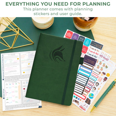 Clever Fox Dated Hourly Weekly Planner 2026