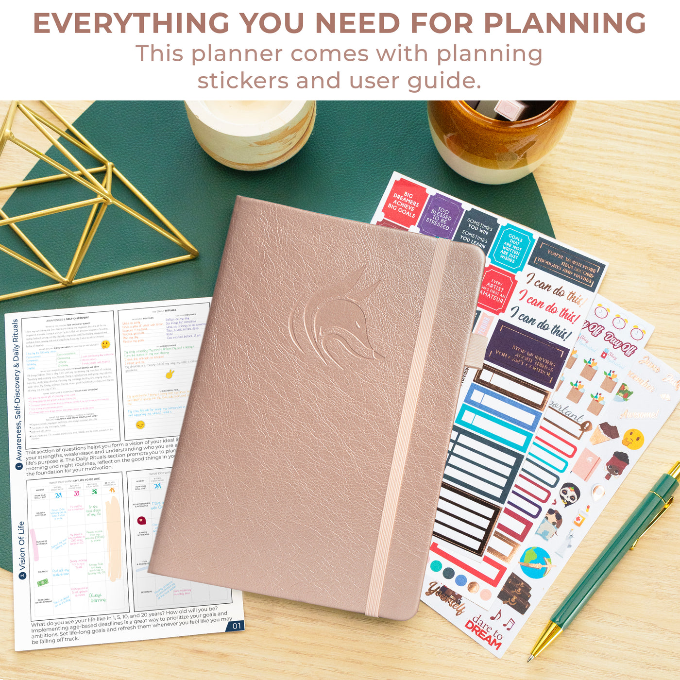 Clever Fox Dated Hourly Weekly Planner 2026