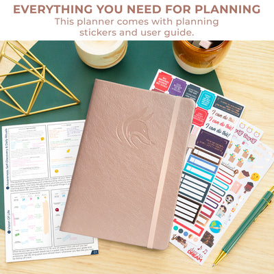 Clever Fox Dated Hourly Weekly Planner 2026