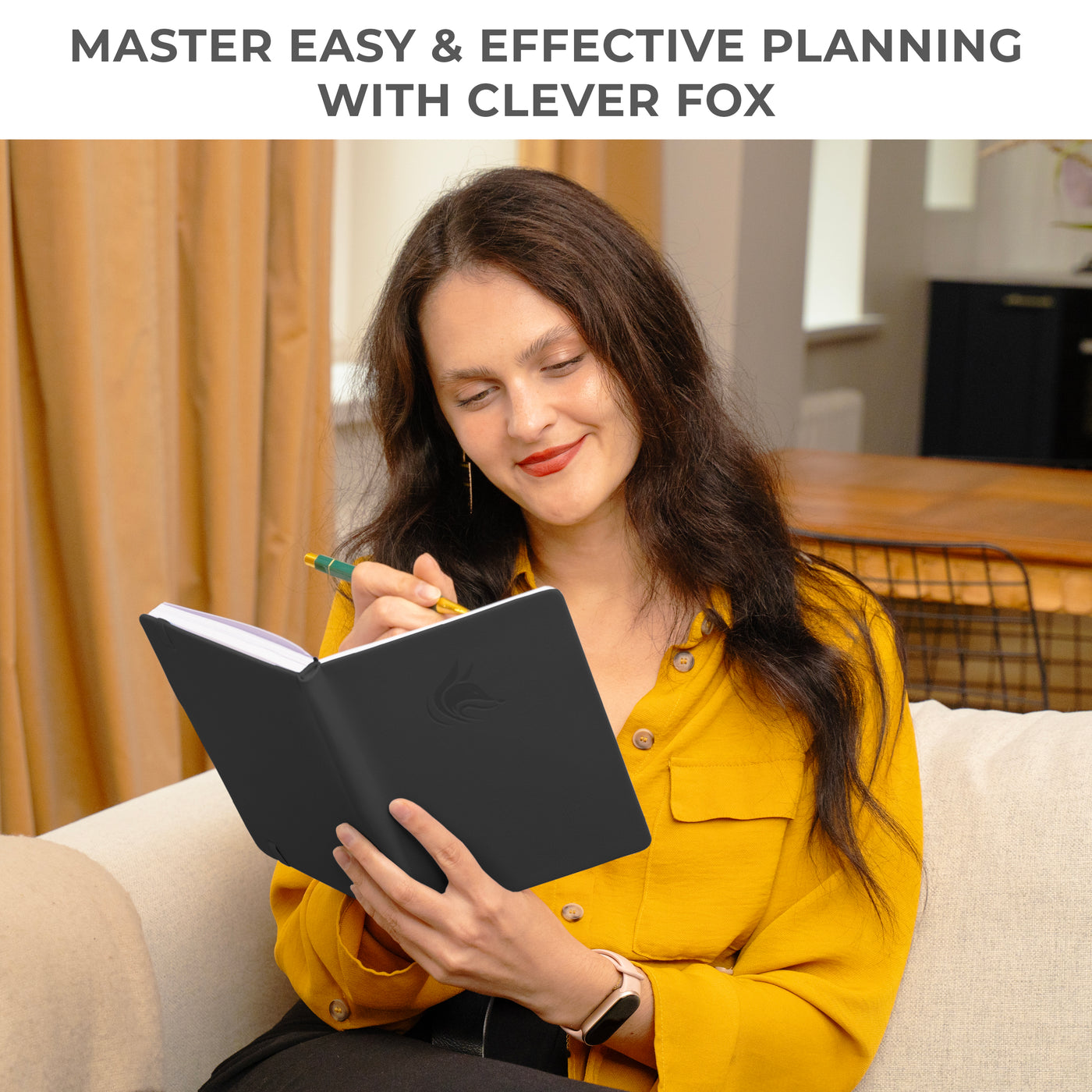 Clever Fox Dated Hourly Weekly Planner 2026