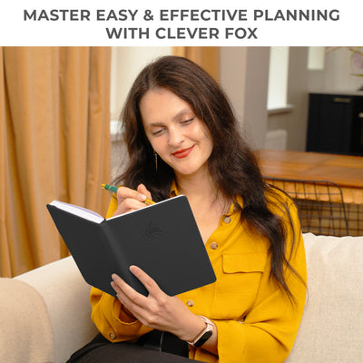 Clever Fox Dated Hourly Weekly Planner 2026