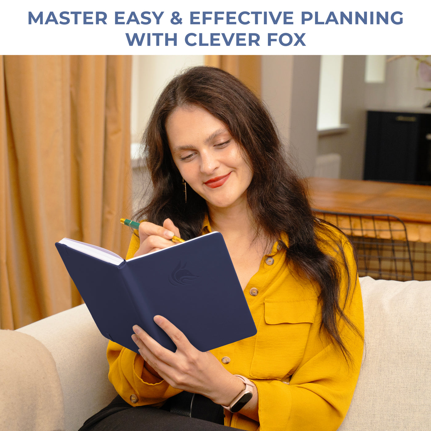 Clever Fox Dated Hourly Weekly Planner 2026