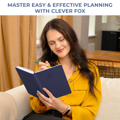 Clever Fox Dated Hourly Weekly Planner 2026