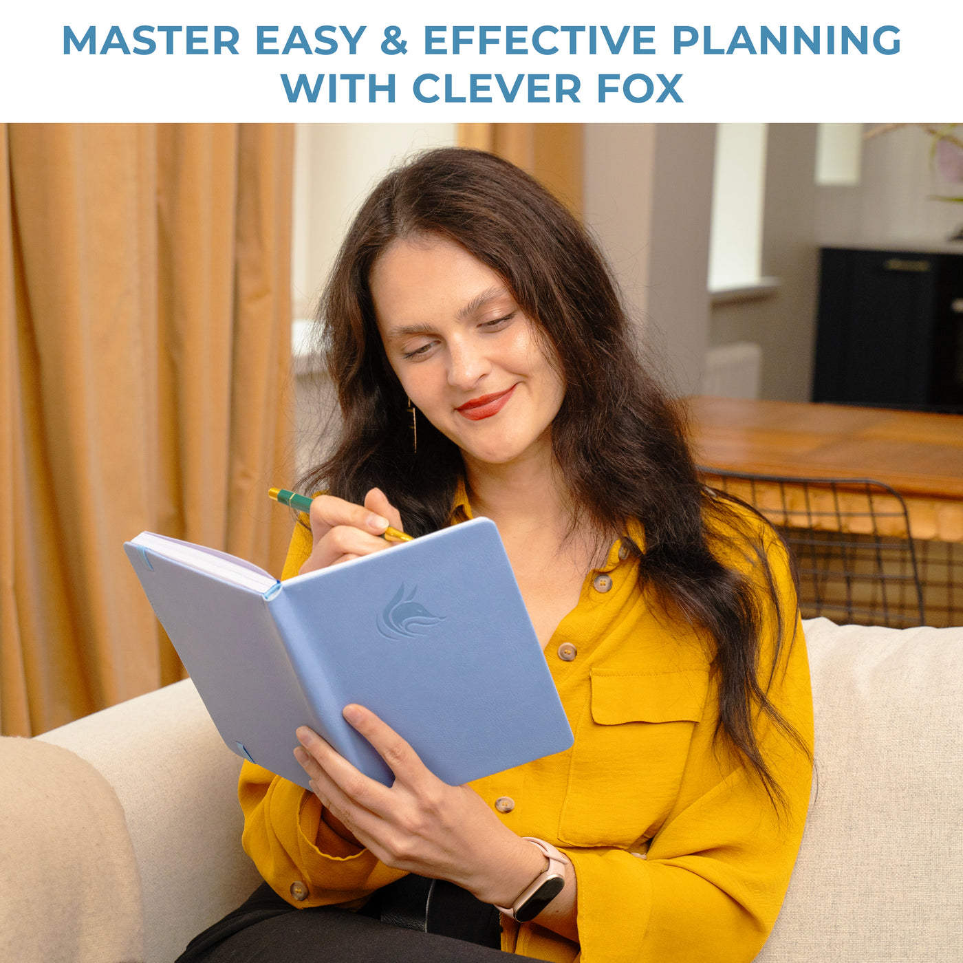 Clever Fox Dated Hourly Weekly Planner 2026