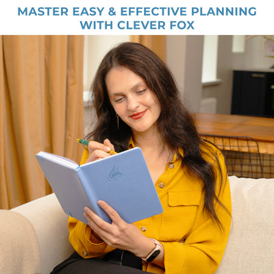 Clever Fox Dated Hourly Weekly Planner 2026
