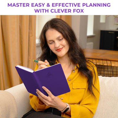 Clever Fox Dated Hourly Weekly Planner 2026