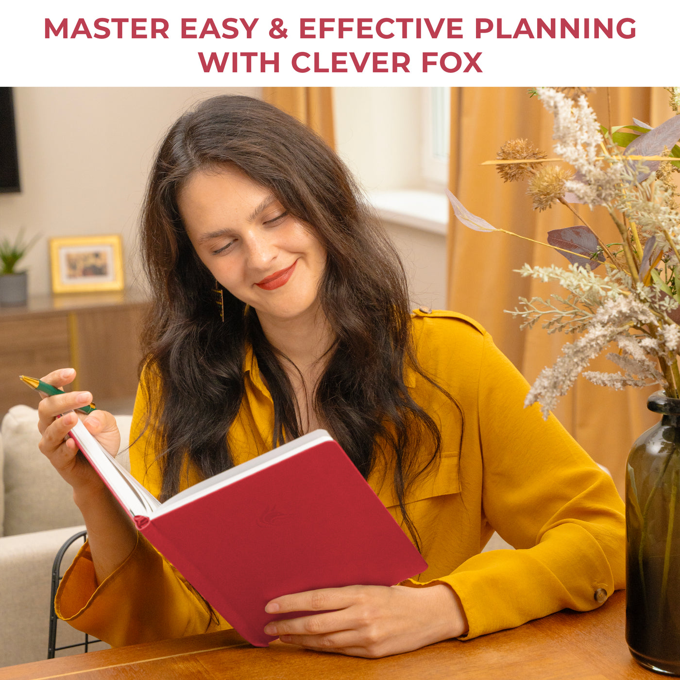 Undated Weekly Planner - Plan & Stay On Top of Your Goals