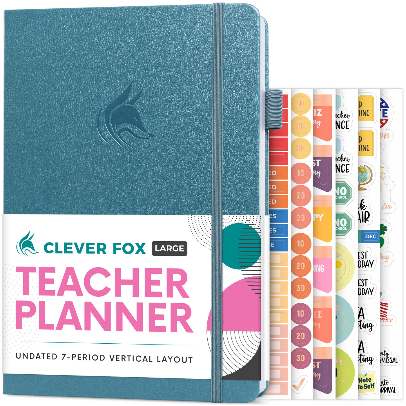 Clever Fox Reading Journal – Guided Book Review Log with Reading Tracker –  Gift Book Accessories for Reading Lover – Book Tracking Journal for Kids 