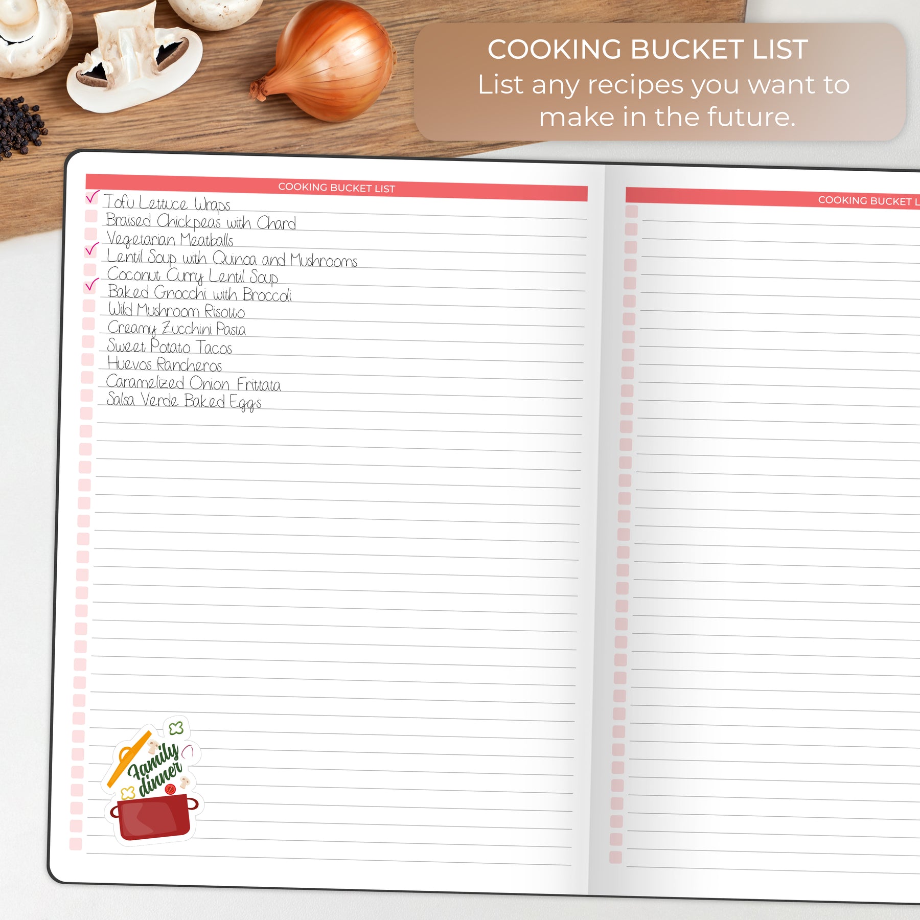Recipe Book Large – Clever Fox®