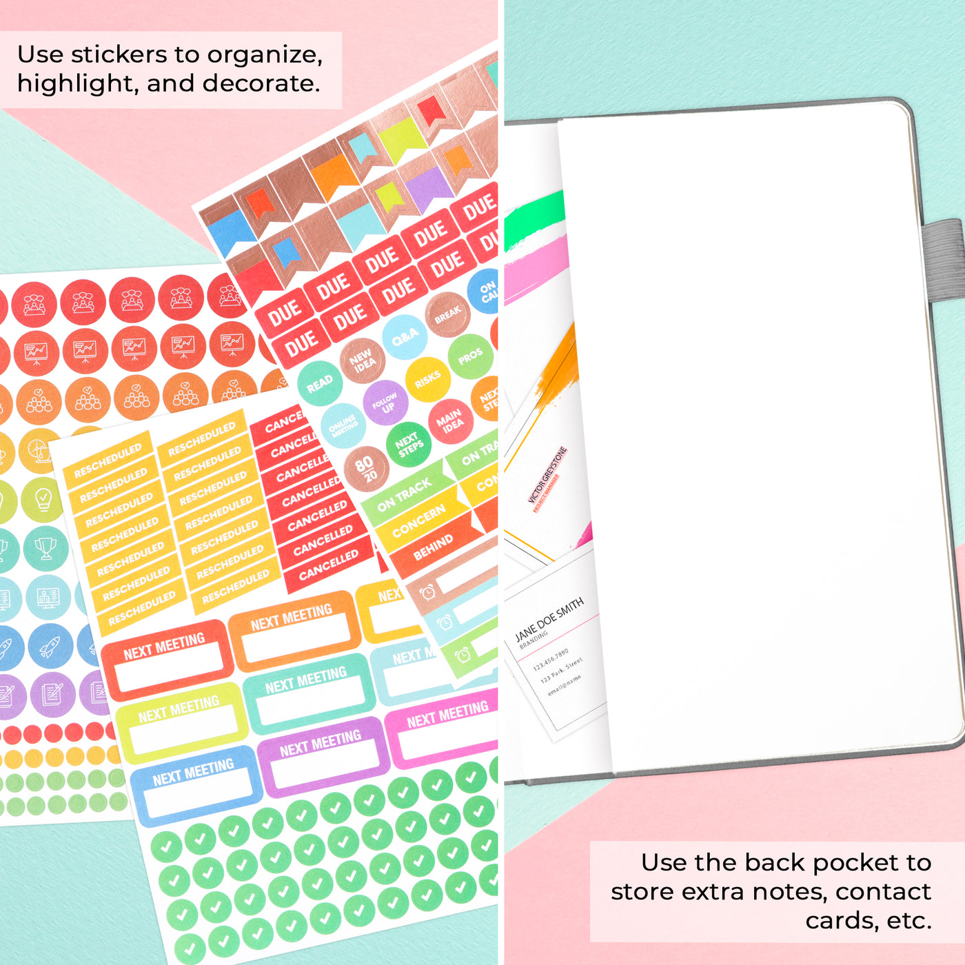 Clever Notebook Meeting Notebook – Clever Fox®