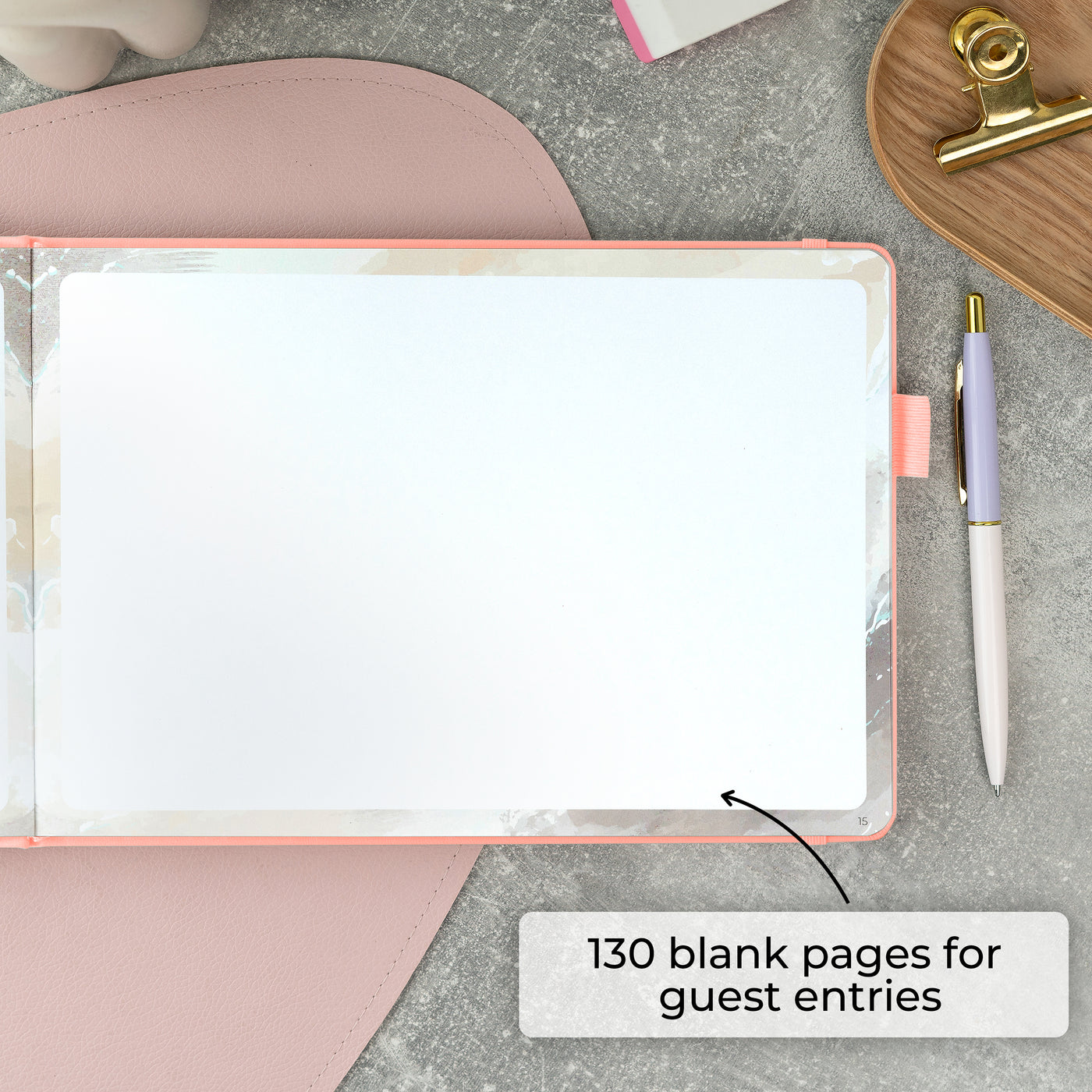Blank Guest Book Clever Fox blank-guest-book-clever-fox