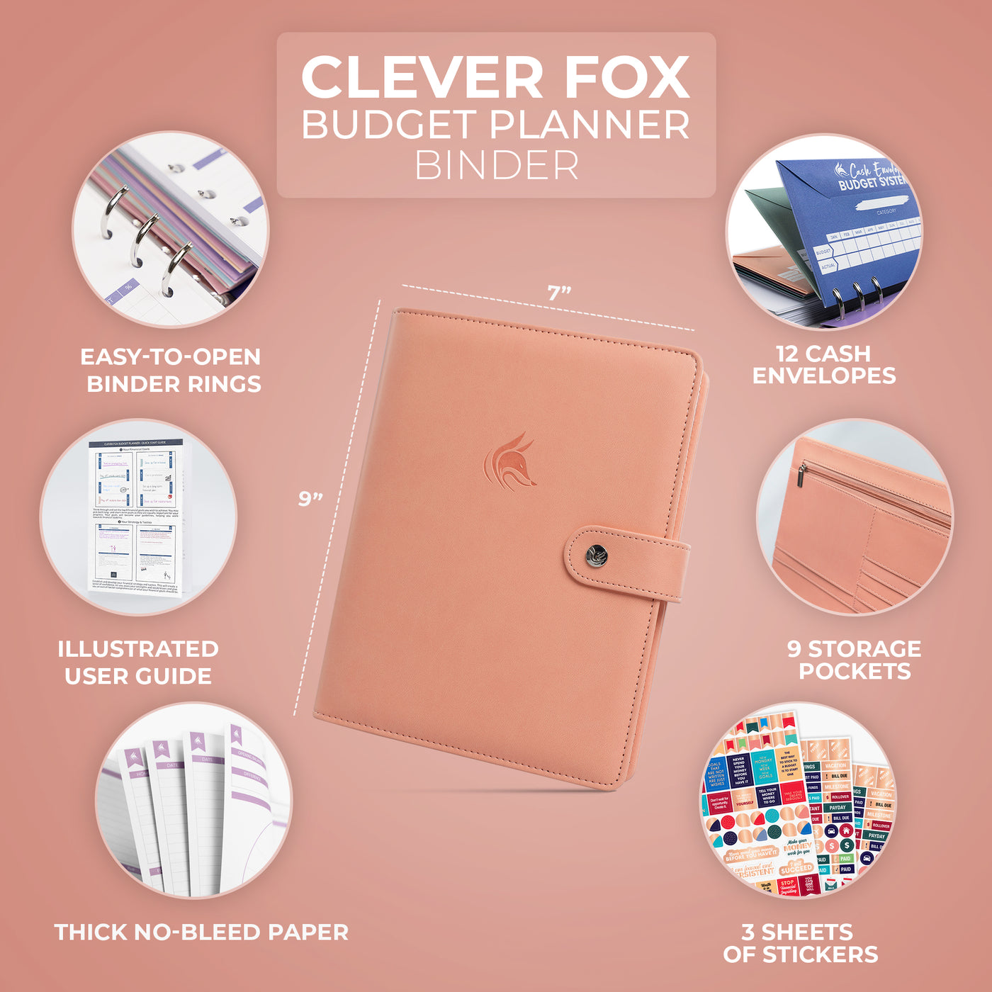 Budget Planner Binder – Clever Fox®