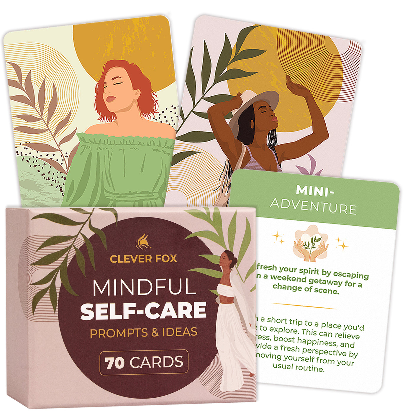 Self-care Cards for Stress & Anxiety Relief