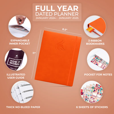 Dated Weekly Planner PRO 2024