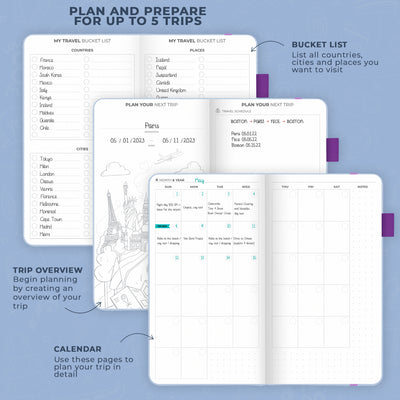 Travel Journal for Couples: Family Adventure Book Memory ,Keep Your Travel  Details Organized