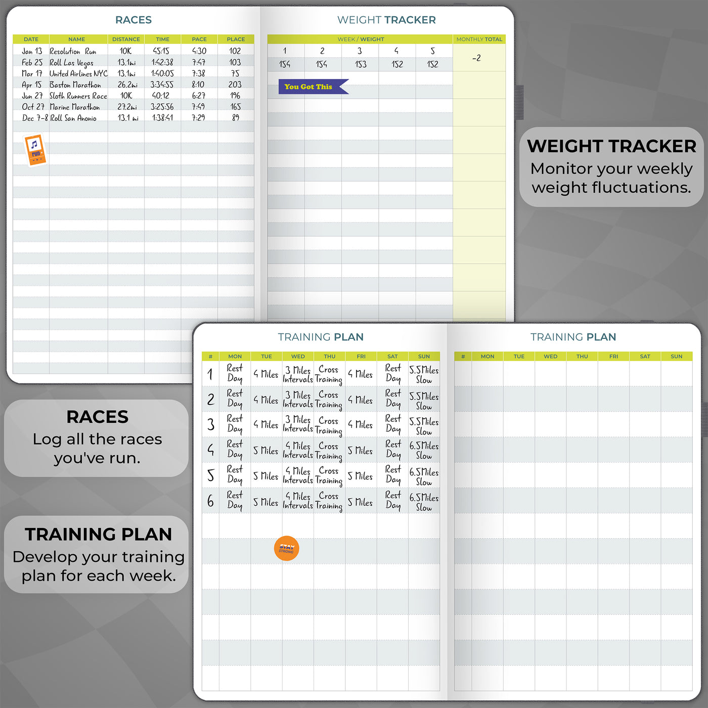 Running Log Book