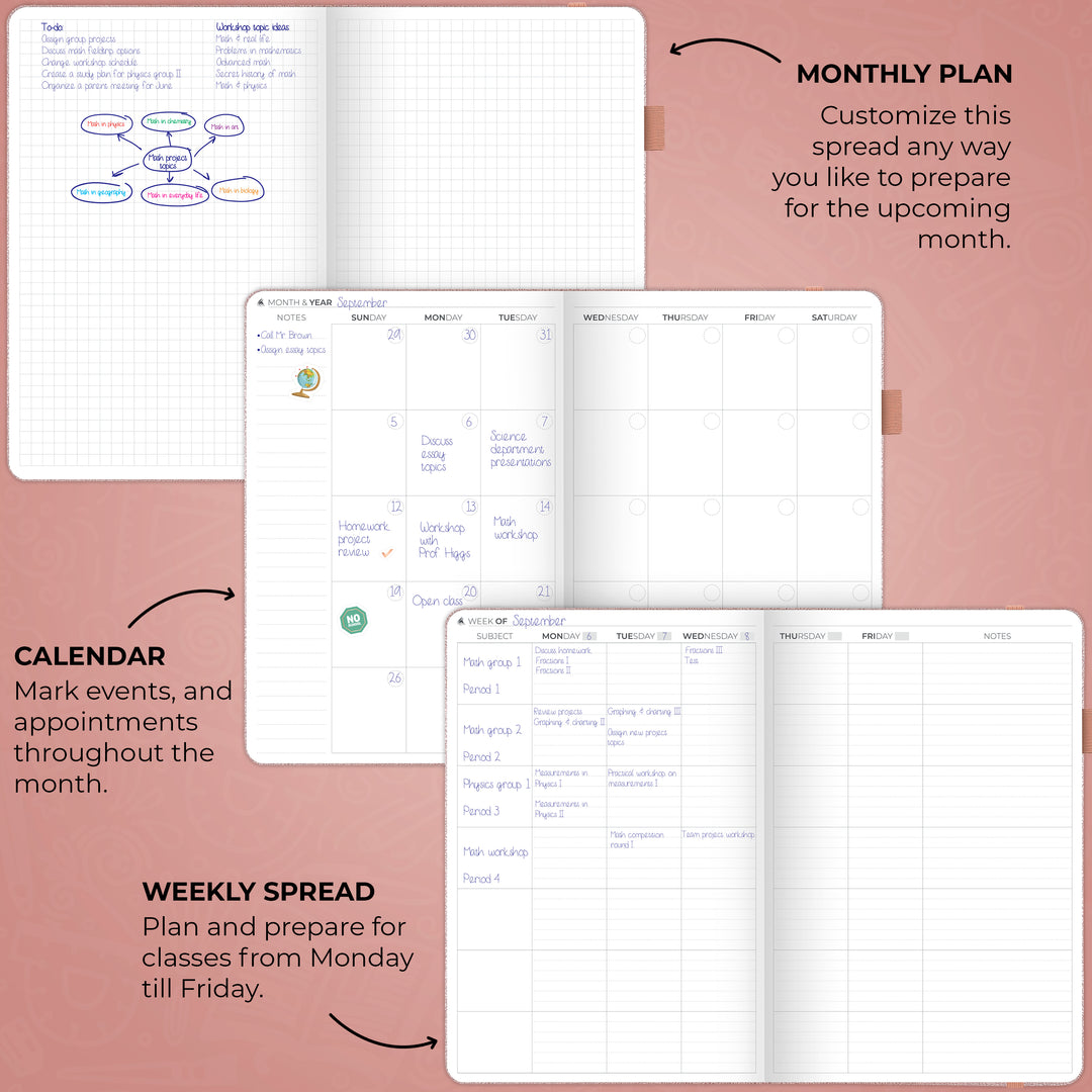 Teacher Planner – Clever Fox®