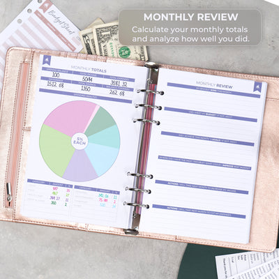 Monthly Debt & Savings Planner Refill Pages