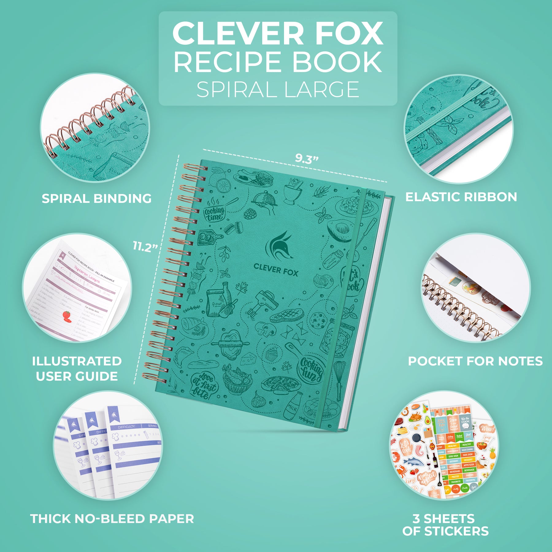  Clever Fox Recipe Book SpiralMake Your Own Family