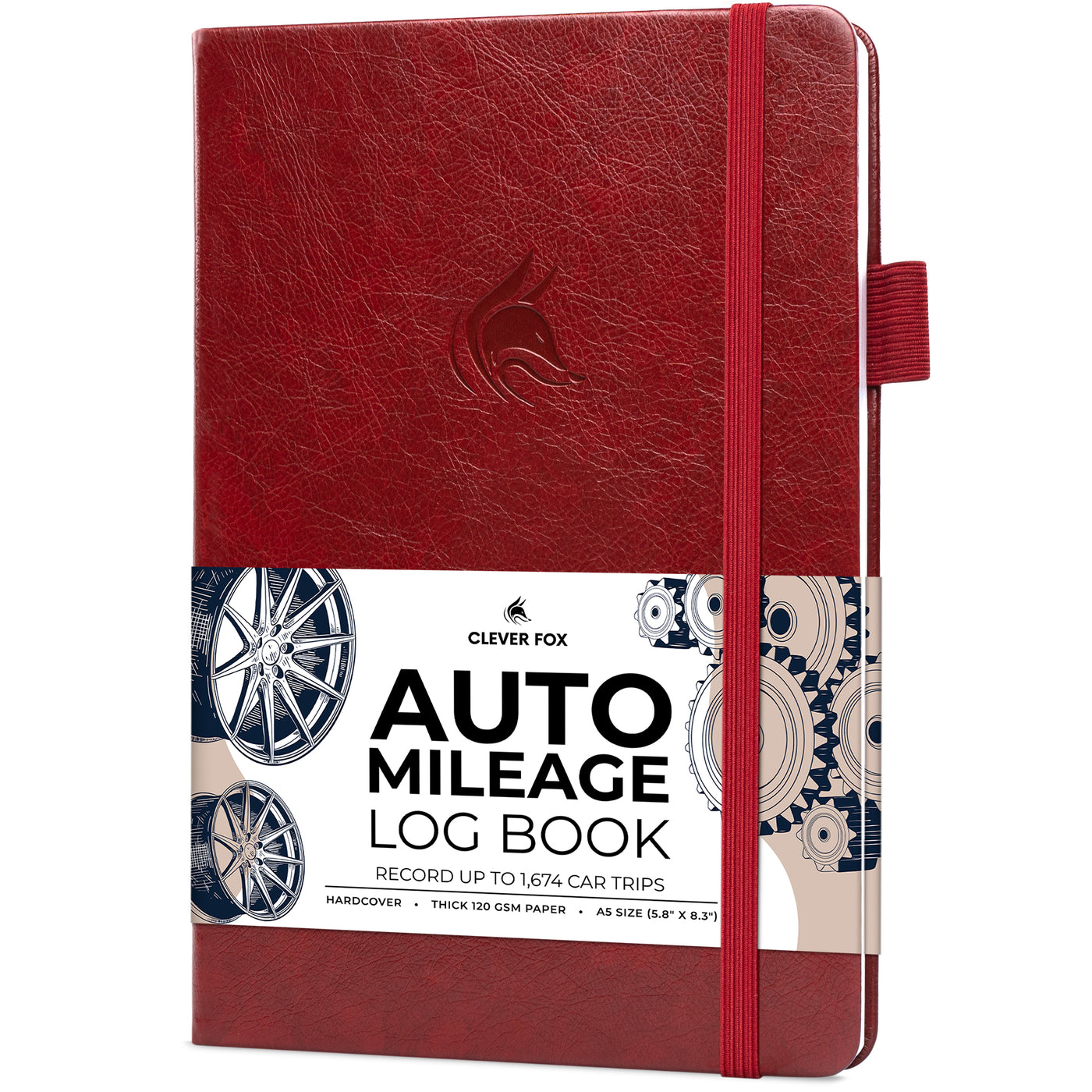 Auto Mileage Log Book