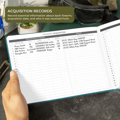 Firearms Record Book