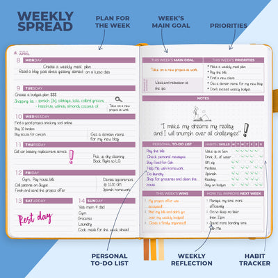 Dated Weekly 2nd Edition (A5) 2024