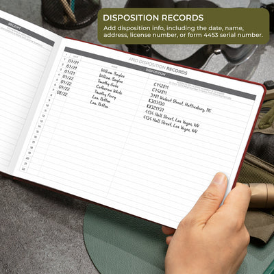Firearms Record Book
