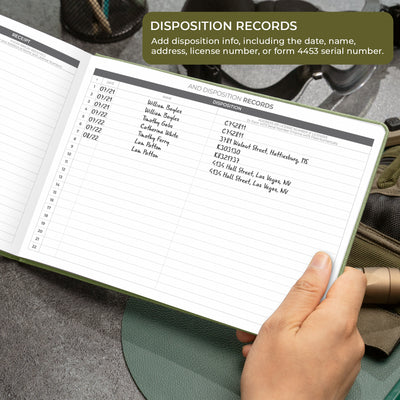 Firearms Record Book
