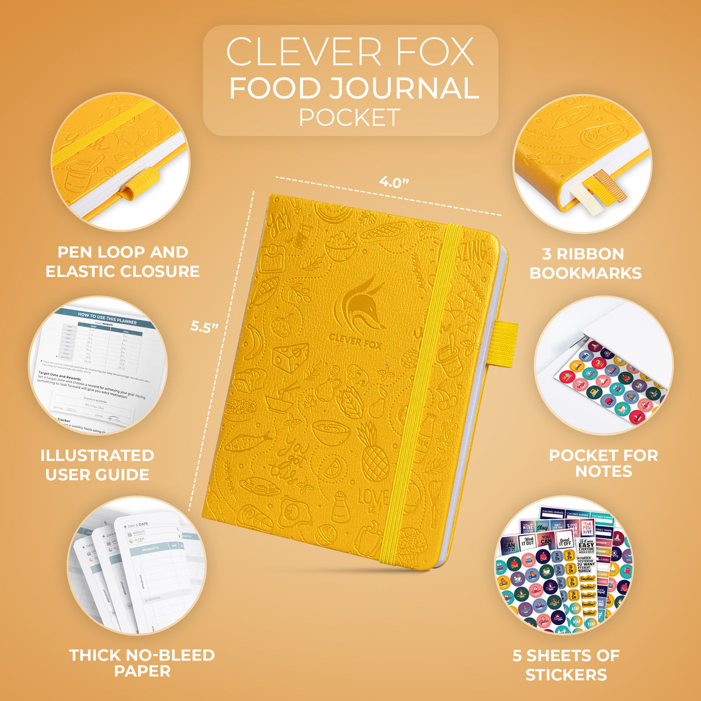 Food Journal, Pocket Size