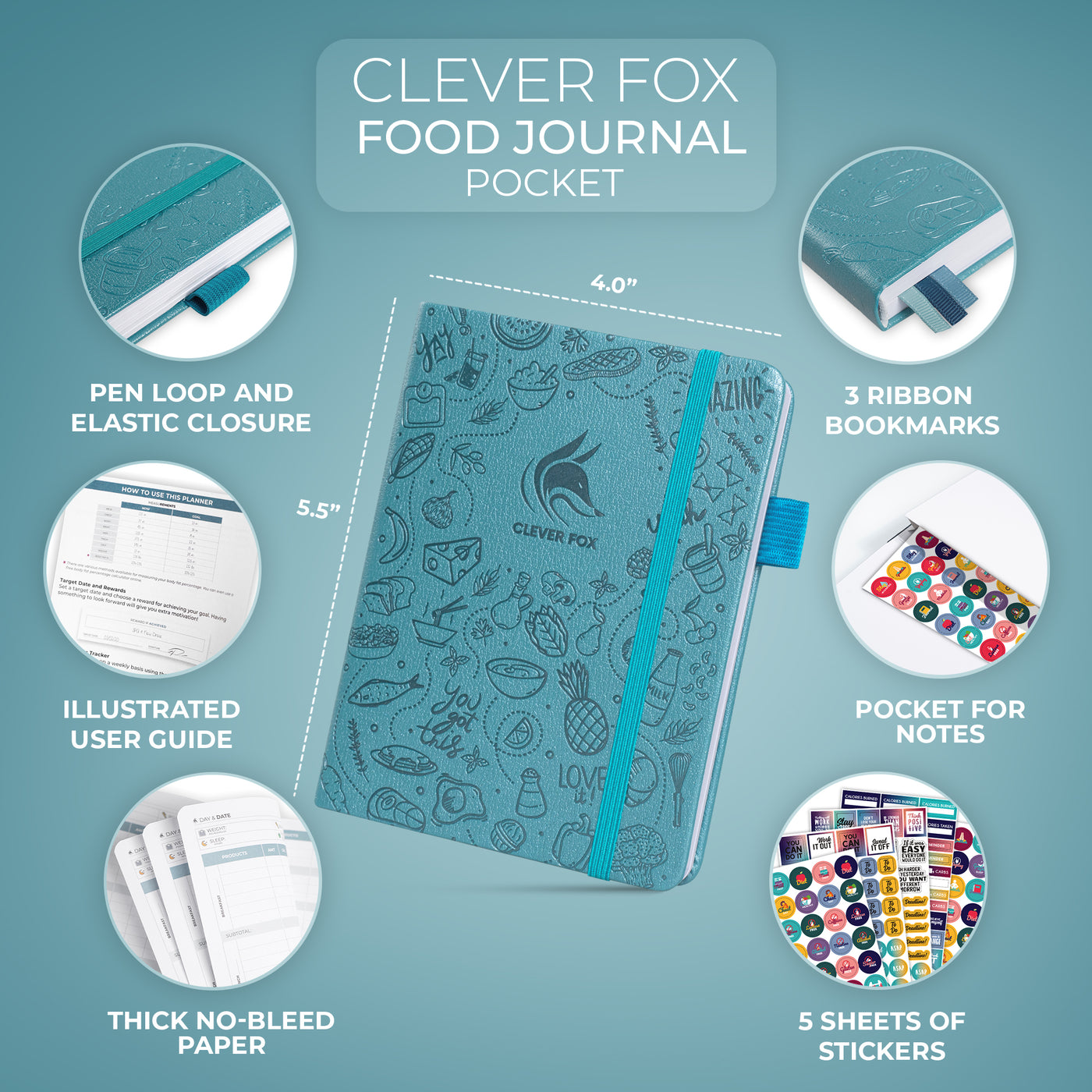 Food Journal, Pocket Size