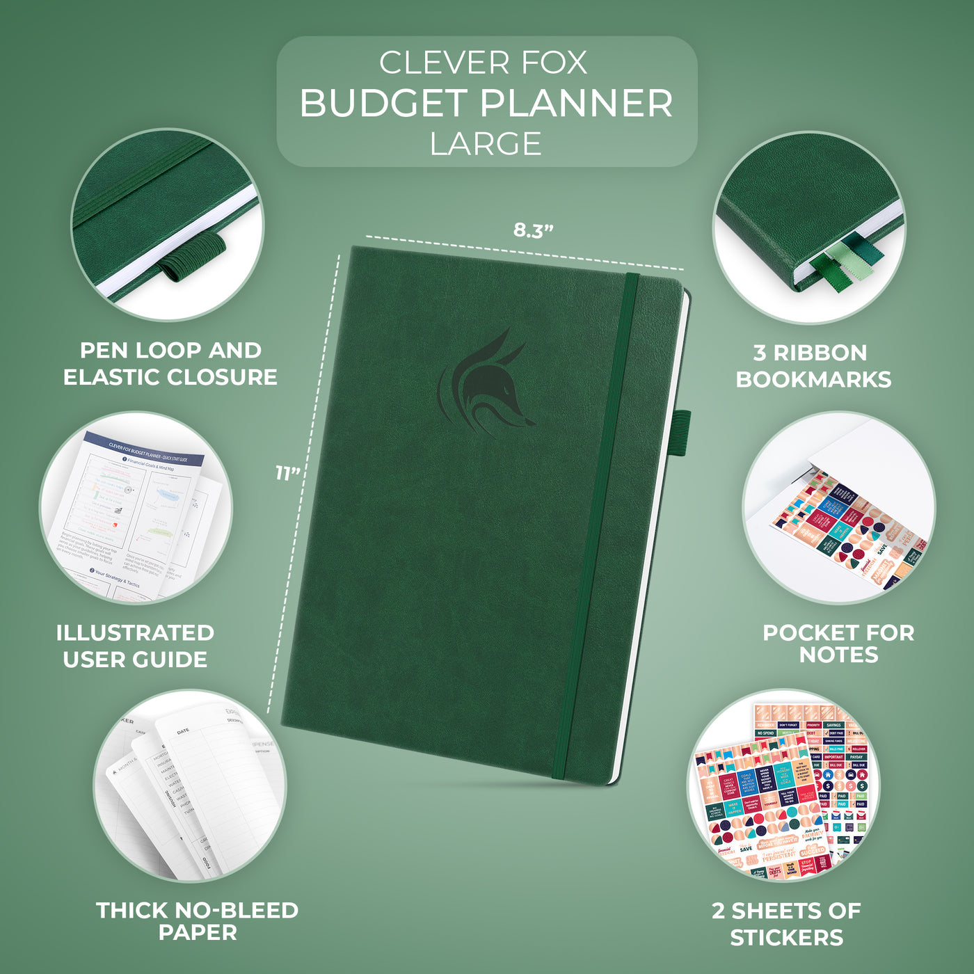Budget Planner Large Clever Fox budget-planner-large-clever-fox