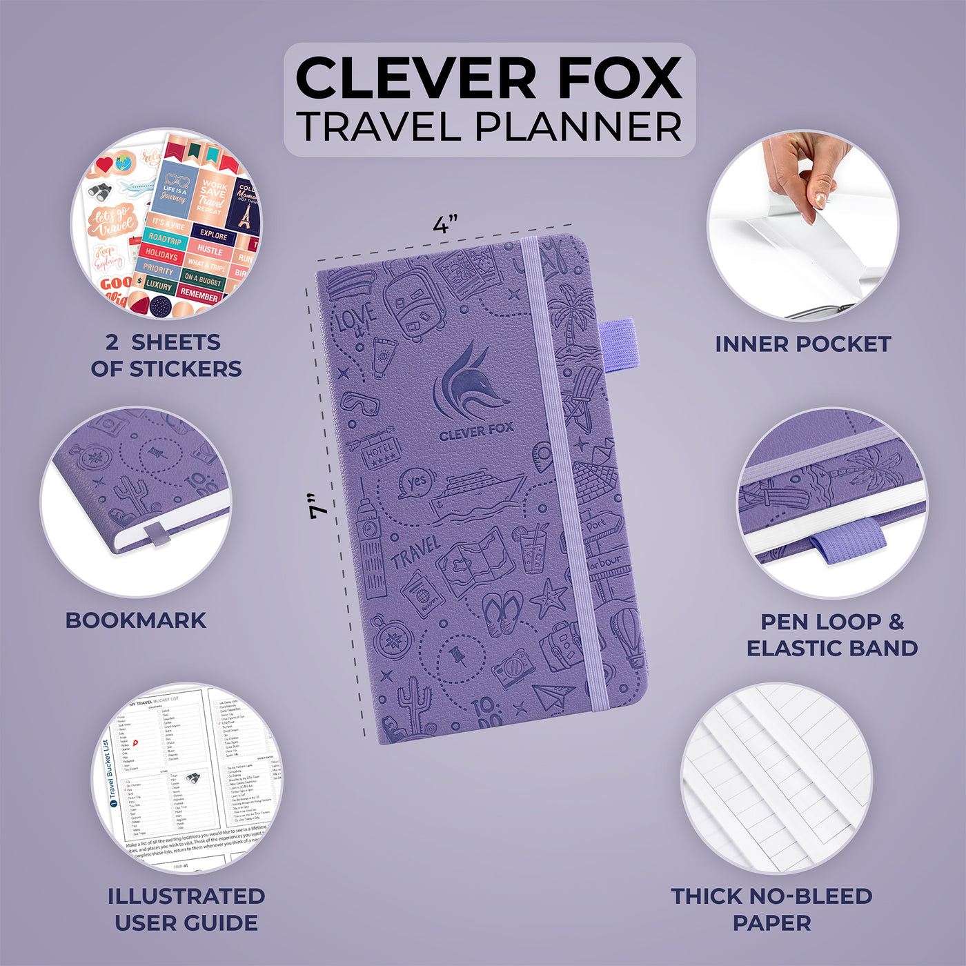 Travel Journal Pocket