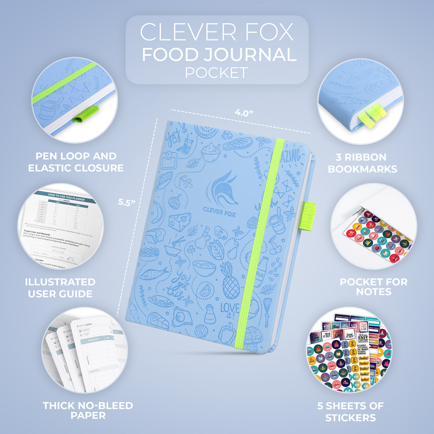 Food Journal, Pocket Size