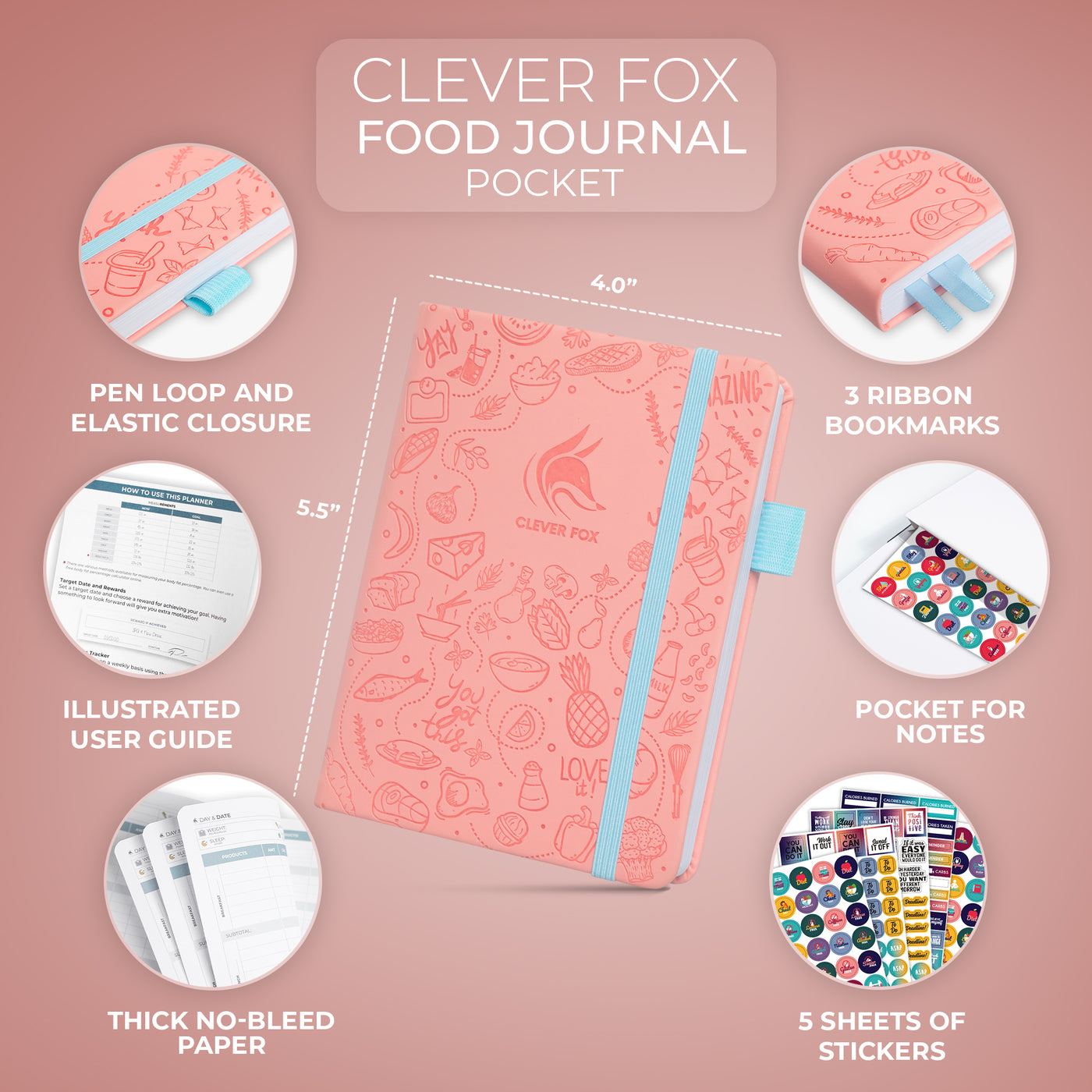 Food Journal, Pocket Size