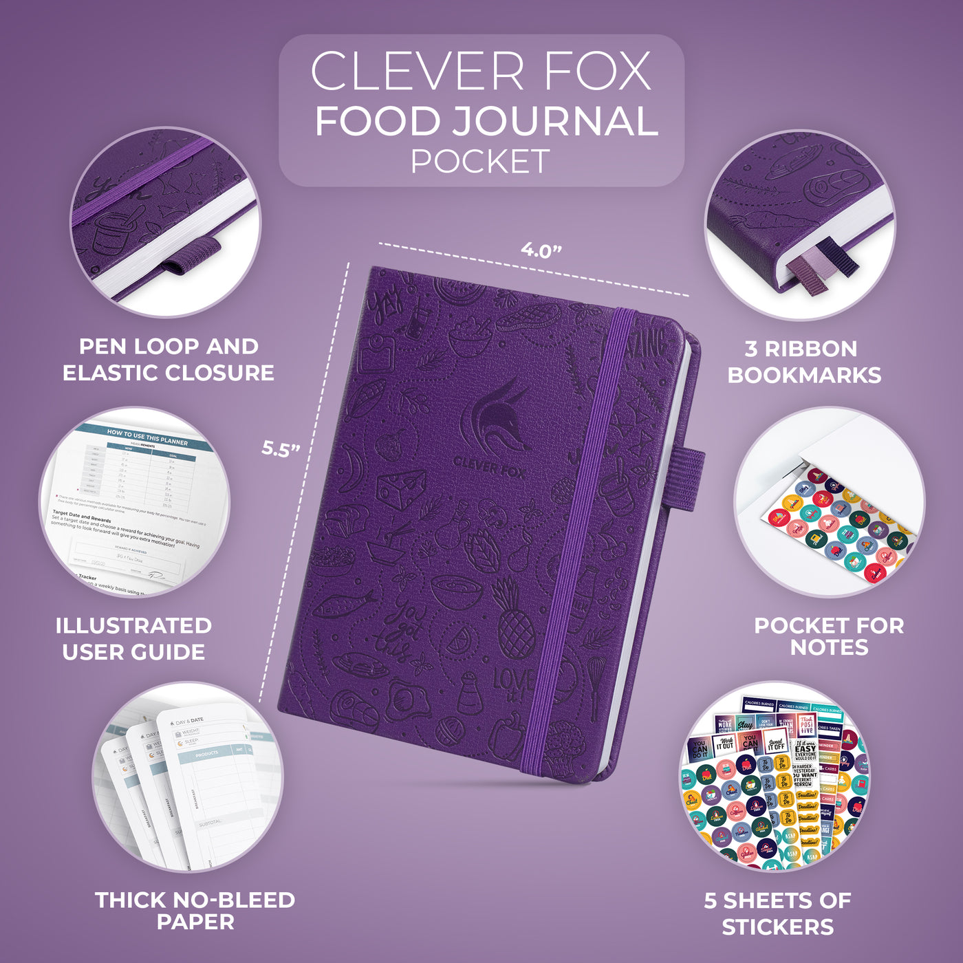 Food Journal, Pocket Size