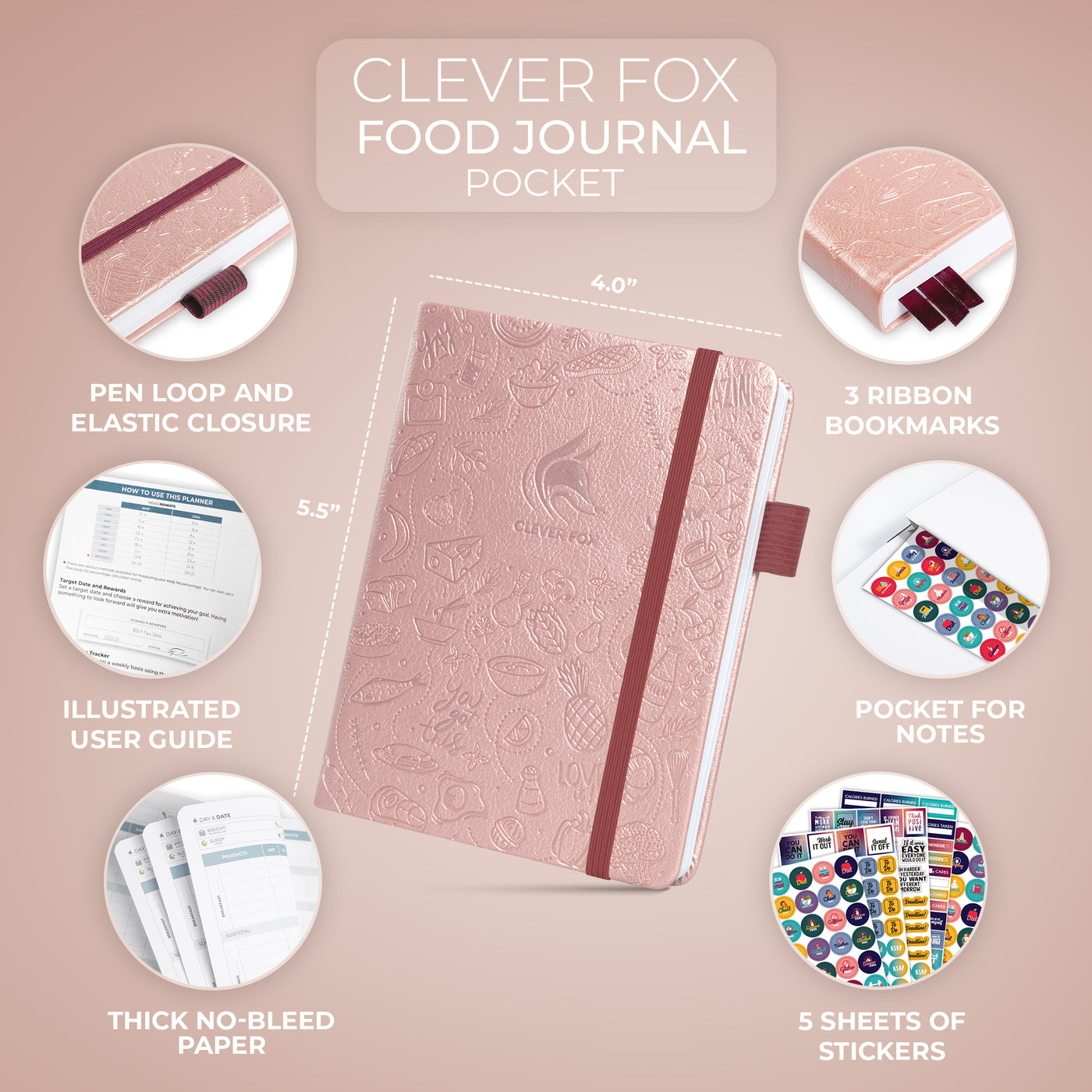 Food Journal, Pocket Size
