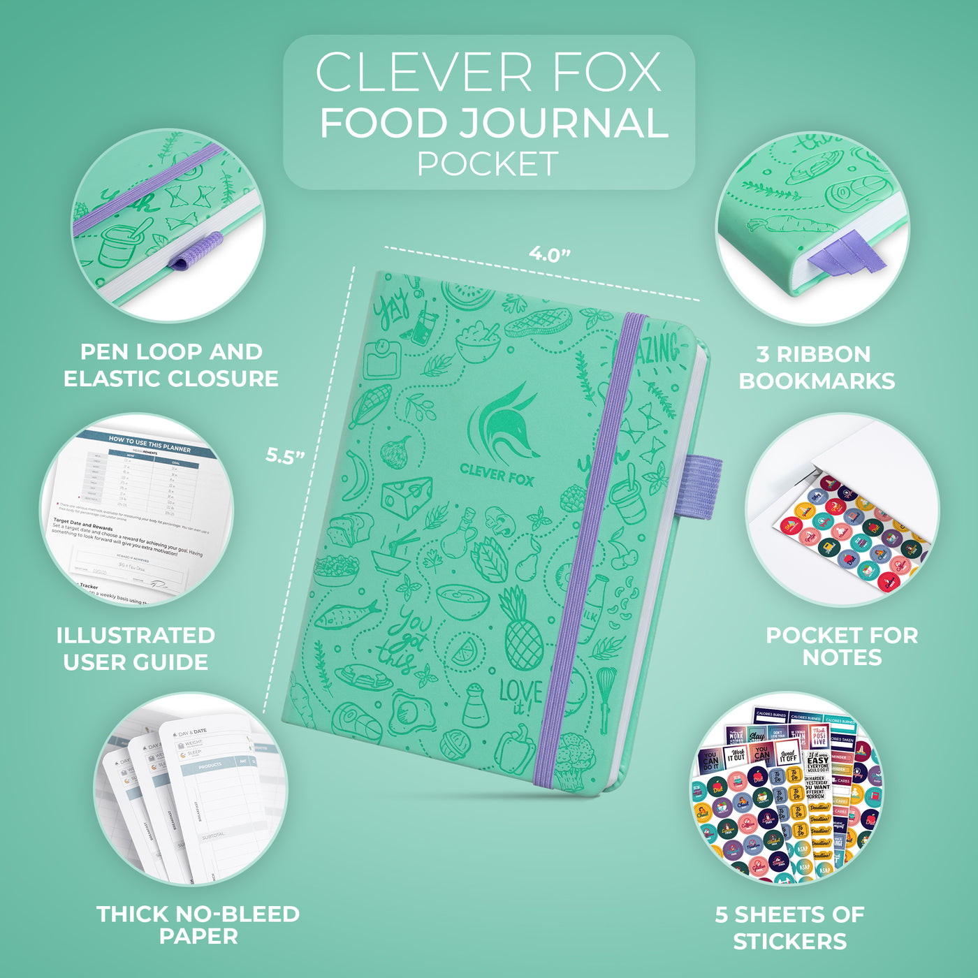 Food Journal, Pocket Size