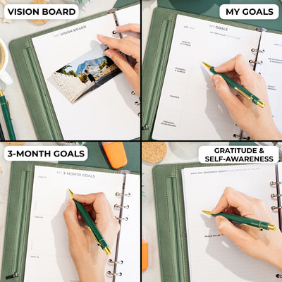 Weekly Planner Binder - Stay On Track & Never Miss Important Dates