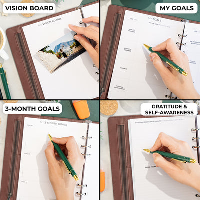 Weekly Planner Binder - Stay On Track & Never Miss Important Dates