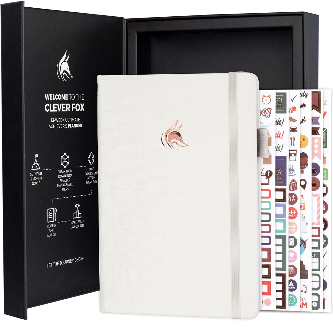 Clever Fox 13-Week Ultimate Achiever's Planner, Undated – Clever Fox®