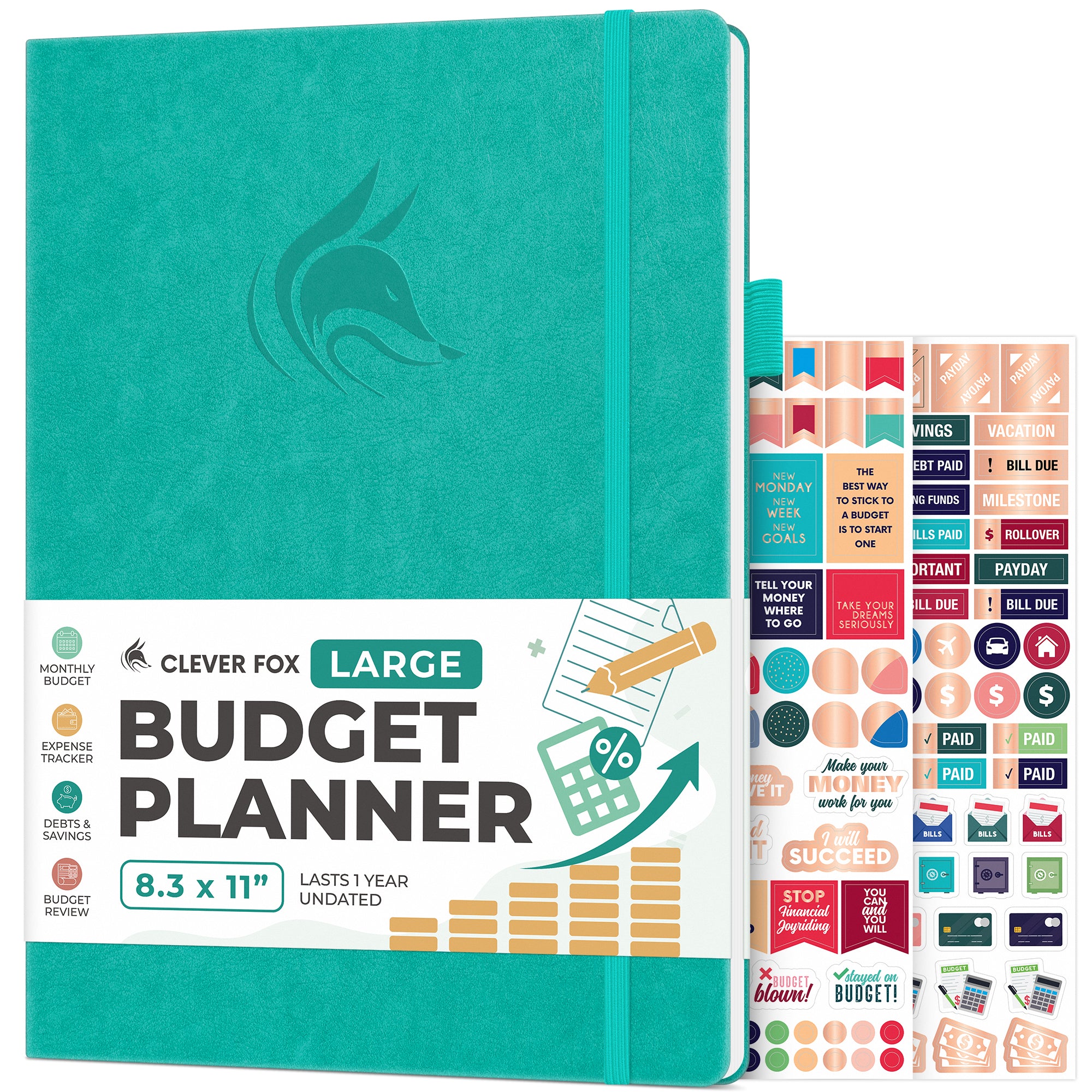 Budget Planner Large Clever Fox Budget planner large clever fox